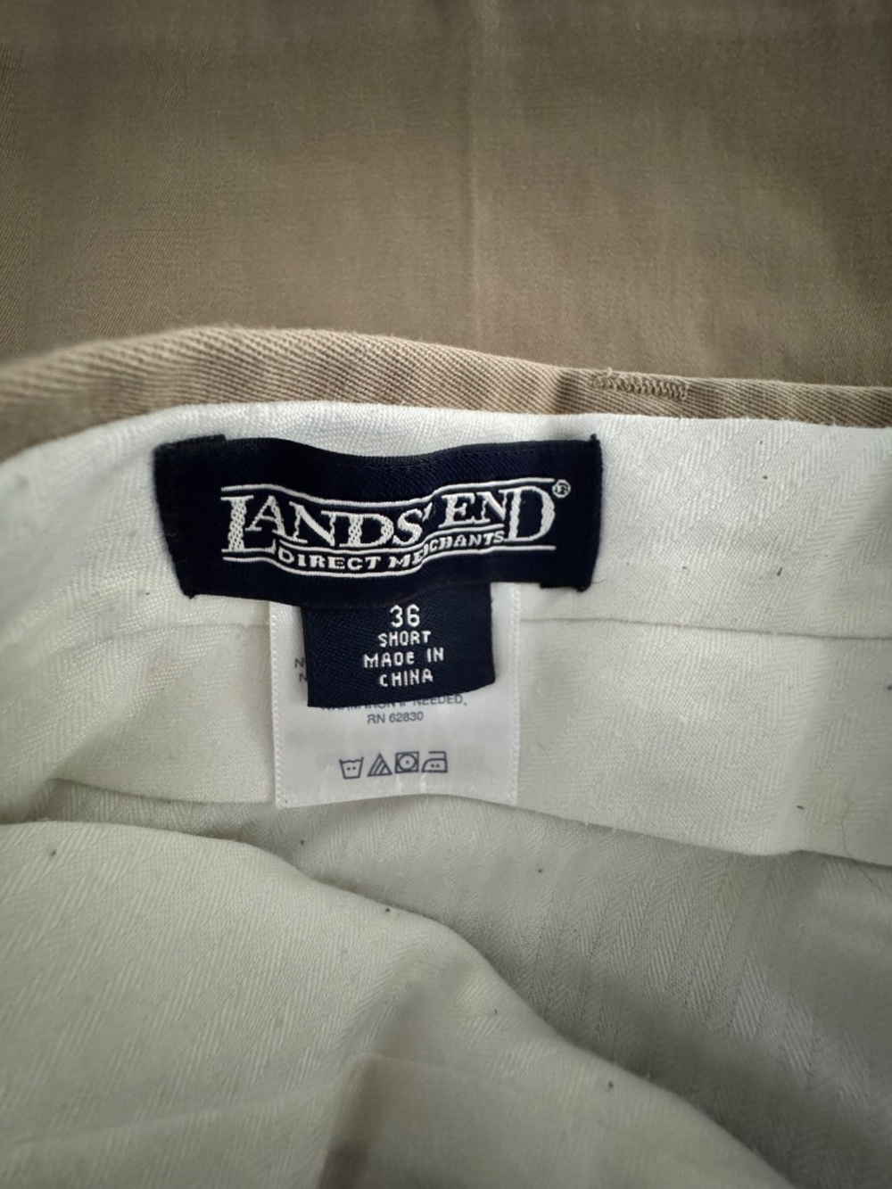 Lands' End Dress Pants Size 36 Short - Picture 6 of 6
